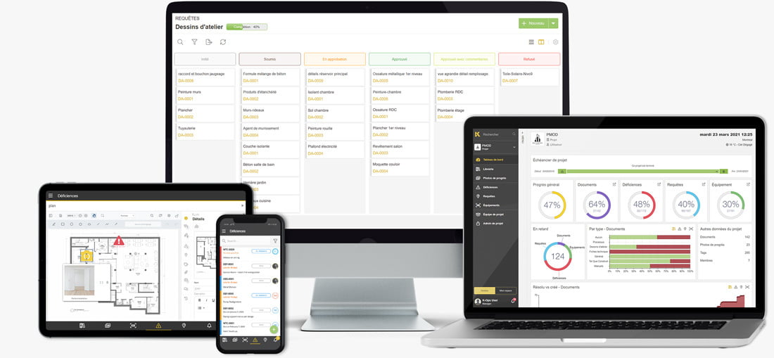 K-Ops version web et mobile